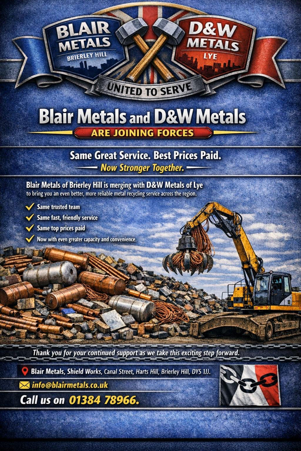Blair Metals Limited and D & W Metals